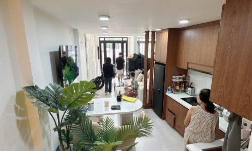 BÁN NHÀ MẶT TIỀN 40M2 5 TẦNG 4PN 5 WC HOÀN CÔNG ĐỦ KD ĐỈNH LÊ DUY NHUẬN 6.6 TỶ.