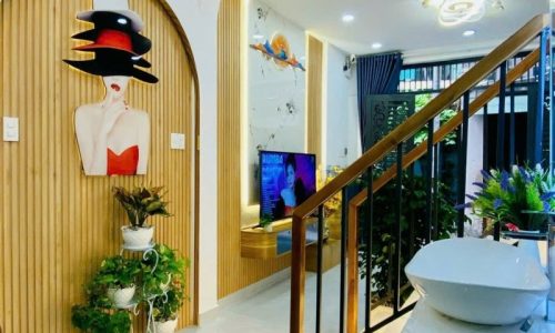 BÁN NHÀ GÒ VẤP HXH 39M2 2 TẦNG NGANG 5M NỞ HẬU ĐẸP LUNG LINH SÁT MT TRẦN QUỐC TUẤN 4.75 TỶ.