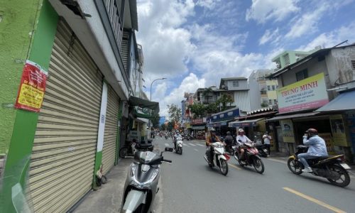 BÁN NHÀ MẶT TIỀN 35M2 2 TẦNG NGANG 5M KD ĐỈNH  THUÊ 25T THÁNG PHAN ĐĂNG LƯU 5.9 TỶ