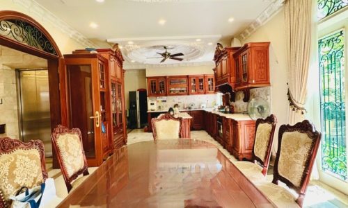 BÁN NHÀ BIỆT THỰ PHÚ NHUẬN 240M2 5 TẦNG NGANG 7M NỞ HẬU THANG MÁY HỒ BIỂU CHÁNH 55 TỶ.