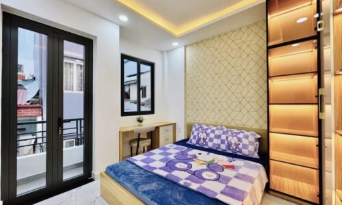 BÁN NHÀ PHÚ NHUẬN HXH 40M2 4 TẦNG NỞ HẬU 4M 4 PN ĐẸP FULL NỘI THẤT CÔ BẮC 6.6 TỶ.