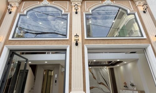 BÁN NHÀ BÌNH THẠNH HXH 50M2 5 TẦNG NGANG 5.2M 3 PN XÂY MỚI ĐẸP SÁT MT  CHU VĂN AN 10.3 TỶ.